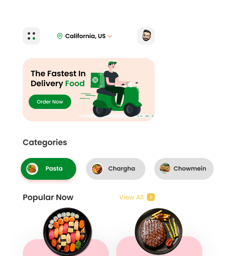 Food App UI